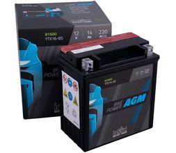 Μπαταρία Μοτοσυκλέτας YTX16-BS 14AH BIKE POWER AGM | battery-expert.gr