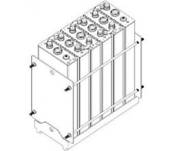 σύστημα στήριξης για μπαταρίες 12V