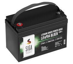 Μπαταρία Φωτοβολταικού Βαθιάς Εκφόρτισης Λιθίου SIGA Lithium LifePO4 100Ah