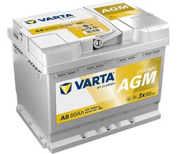 ΜΠΑΤΑΡΙΑ START STOP VARTA AGM A8 60AH / battery-expert.gr