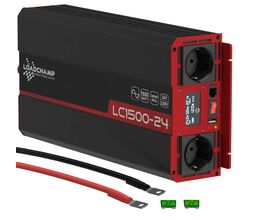 Inverter Καθαρού Ημιτόνου 1500W 24V Μονοφασικό| battery-expert.gr