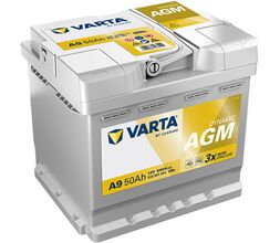 ΜΠΑΤΑΡΙΑ START STOP VARTA AGM A9 50AH / battery-expert.gr