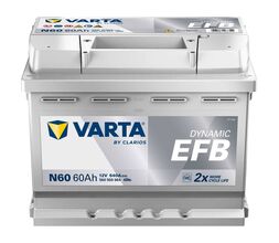 ΜΠΑΤΑΡΙΑ START STOP VARTA EFB N60 60AH / battery-expert.gr