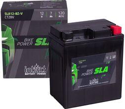 Μπαταρία Μοτοσυκλέτας Intact Bike Power SLA 12-8Z-V 7Ah 120A / www.battery-expert.gr