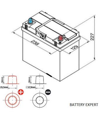 Μπαταρία Αυτοκινήτου START POWER 54523 45AH | battery-expert.gr