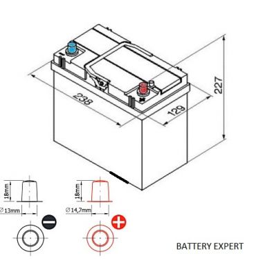 Μπαταρία Αυτοκινήτου START POWER 54584 45AH 300A | battery-expert.gr