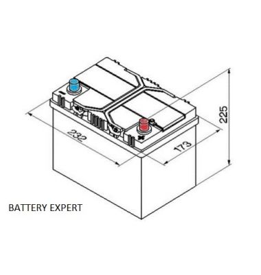 Μπαταρία Αυτοκινήτου START POWER 56068 60AH 510A | battery-expert.gr