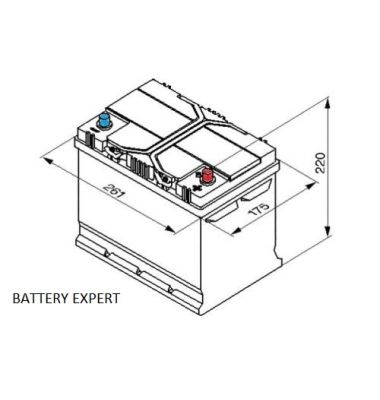 Μπαταρία Αυτοκινήτου START POWER 57029 70AH 550A | battery-expert.gr