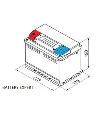 Μπαταρία αυτοκινήτου START POWER 57219 72AH 640A | battery-expert.gr