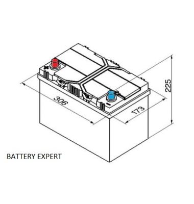 Μπαταρία Φορτηγού-Αυτοκινήτου START POWER 60033 100AH 820 | battery-expert.gr