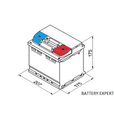 Μπαταρία Αυτοκινήτου 50AH INTACT X-POWER X50  | battery-expert.gr
