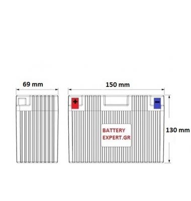 Μπαταρία Μοτοσυκλέτας YT12B-4 | battery-expert.gr