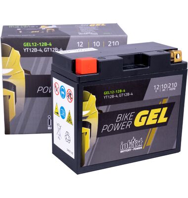 Μπαταρία Intact Gel YT12B-4 210A για Yamaha TDM 900 και Ducati Monster | battery-expert.gr
