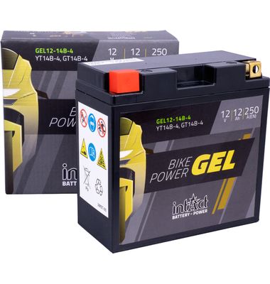 Μπαταρία Μοτοσυκλέτας YT14B-4 12AH BIKE POWER GEL | battery-expert.gr