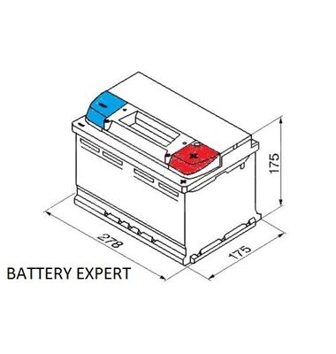 Μπαταρία Αυτοκινήτου-START POWER 57510 75AH 640A EN | battery-expert.gr