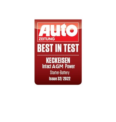 Best in Test Intact Start Stop Power AGM Battery