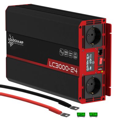 Inverter Καθαρού Ημιτόνου 3000W 24V Μονοφασικό| battery-expert.gr