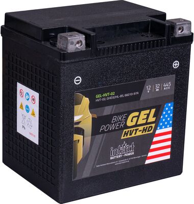 Μπαταρία μοτοσικλέτας IntAct Bike-Power GEL-HVT-02 32AH 445A CCA για Harley Davidson και Jet Ski
