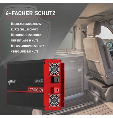 Inverter Καθαρού Ημιτόνου 3000W 24V Μονοφασικό| battery-expert.gr