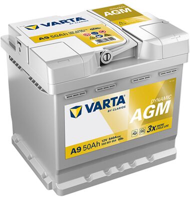 ΜΠΑΤΑΡΙΑ START STOP VARTA AGM A9 50AH / battery-expert.gr