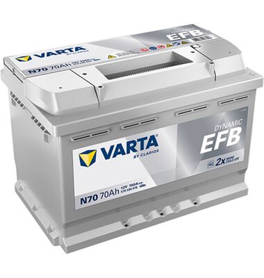 ΜΠΑΤΑΡΙΑ START STOP VARTA EFB N70 70AH / battery-expert.gr