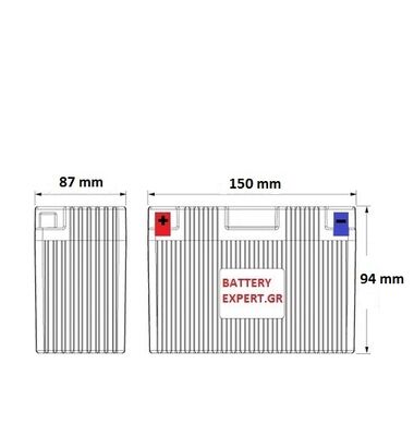 Μπαταρία Μοτοσυκλέτας intAct Gel YTX7A-BS | battery-expert.gr