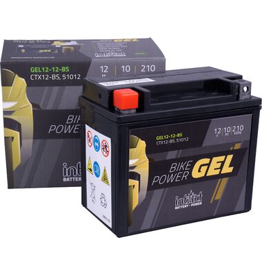 Μπαταρία Μοτοσυκλέτας intAct Gel YTX12-BS | battery-expert.gr
