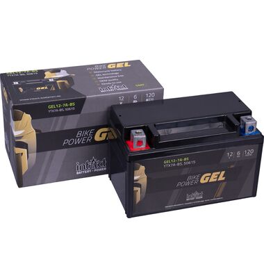 Μπαταρία Μοτοσυκλέτας intAct Gel YTX7A-BS | battery-expert.gr
