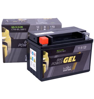 Μπαταρία Μοτοσυκλέτας intAct Gel YTX9-BS | battery-expert.gr
