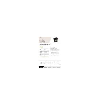 ΜΠΑΤΑΡΙΑ START STOP EFB 55AH για Opel Astra J 1.6 CDTI