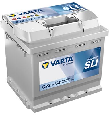 Μπαταρία Αυτοκινήτου VARTA C22 52AH 470a | battery-expert.gr